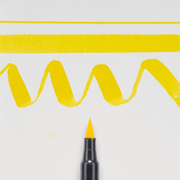Picture of Sakura Koi Coloring Brush Pen - Yellow (03)