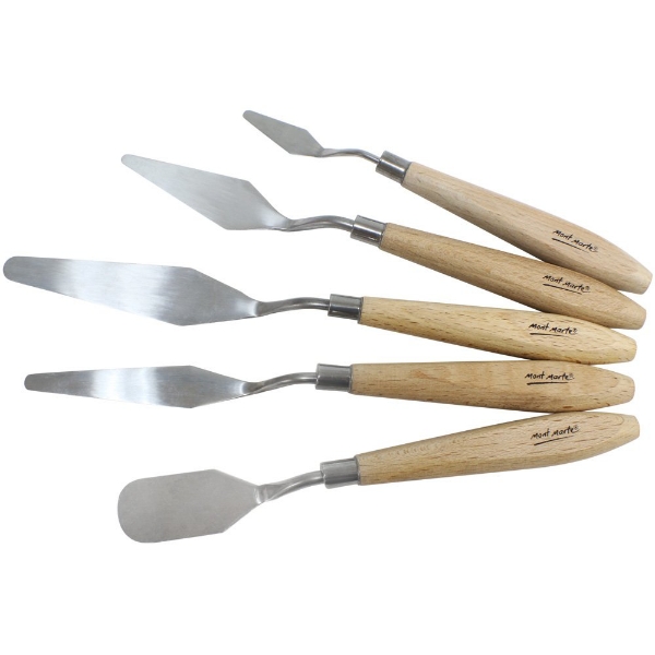 Picture of Mont Marte Studio Palette Knife - Set of 5