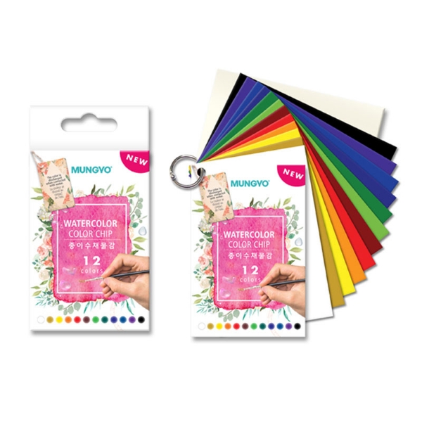 Picture of Mungyo Watercolor Color Chip - Set of 12