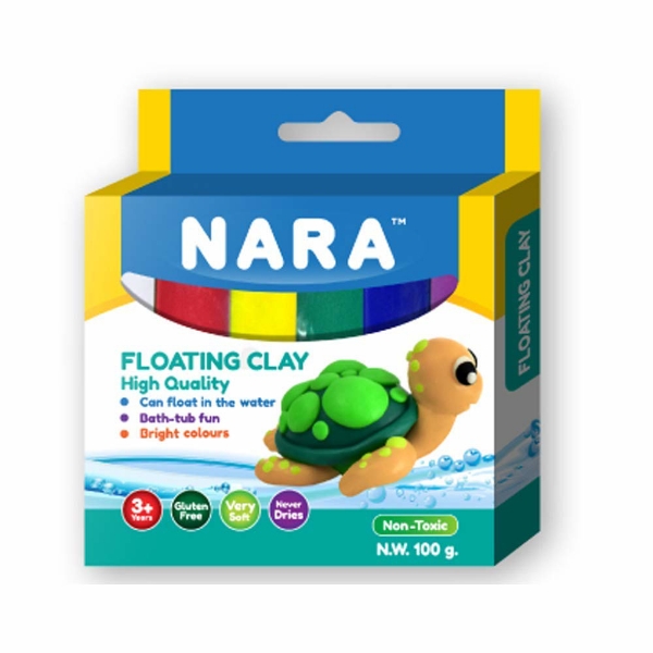 Picture of Nara Floating Clay Bright Colours Set Of 6