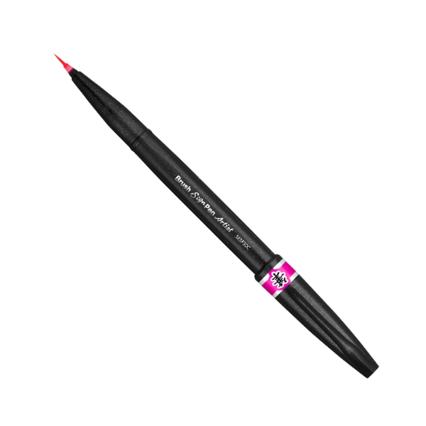 Picture of Pentel Brush Sign Pen Artist-Pink