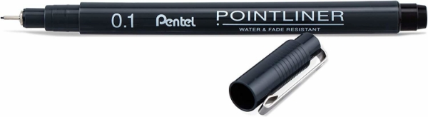 Picture of Pentel Pointliner Pigment Ink Pen 0.1Mm