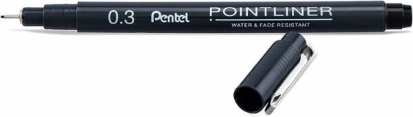 Picture of Pentel Pointliner Pigment Ink Pen 0.3Mm