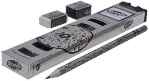 Picture of Skoodle Metallic Pencil Set Of 10