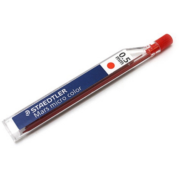 Picture of Staedtler Lead 0.5mm - Red 254-05-2