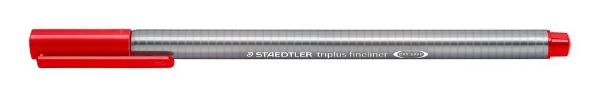 Picture of Staedtler Triplus Fineliner - Red 2