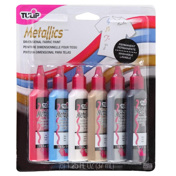 Picture of Tulip Fabric Paint Multi Glow In The Dark Set Of 6 -29025