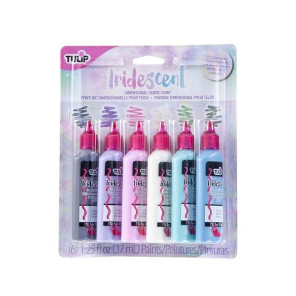 Picture of Tulip Fabric Paint Multi Irdescent Set Of 6 -38294