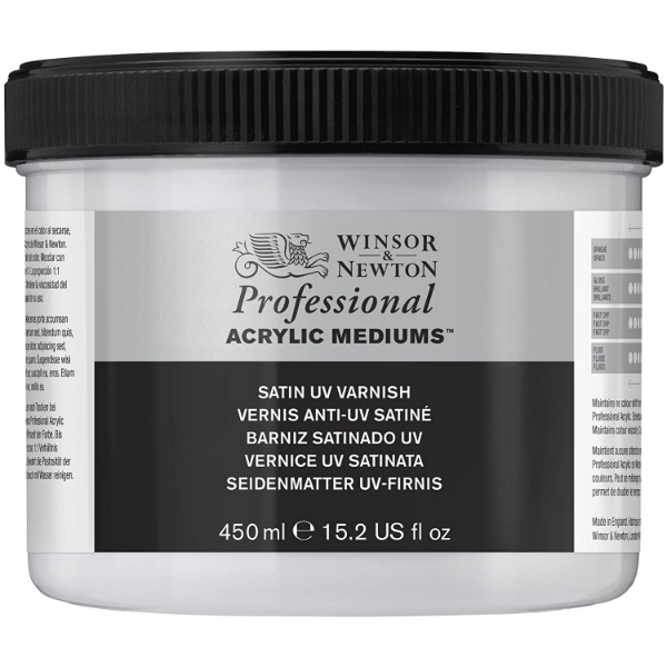 Picture of Winsor & Newton Artists Acrylic Matt Uv Varnish - 450ml