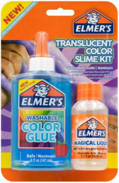 Picture of Elmer's Translucent Glue Blue - Slime Kit
