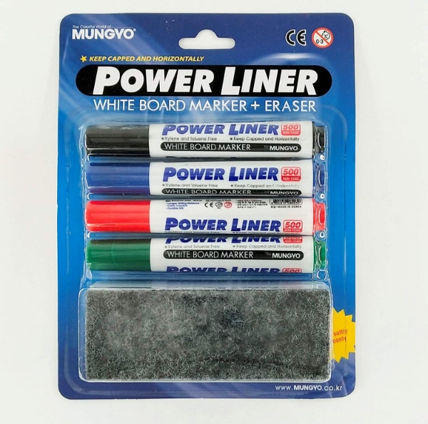 Picture of Mungyo Power Liner White Board Marker + Eraser