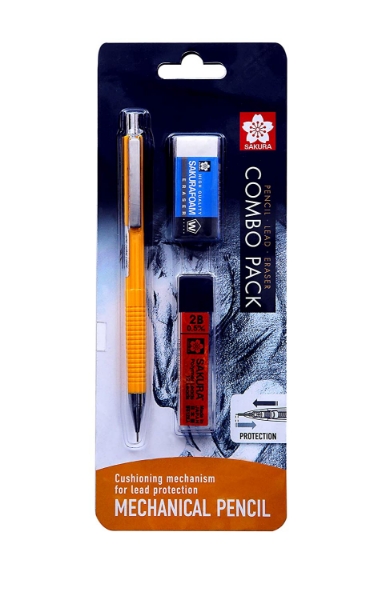 htconline.in| Sakura Mechanical pencil 0.5 Combo Pack-XS125-36-2B
