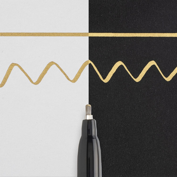 Picture of Sakura Calligrapher Pen Touch - 1.8mm (Gold)