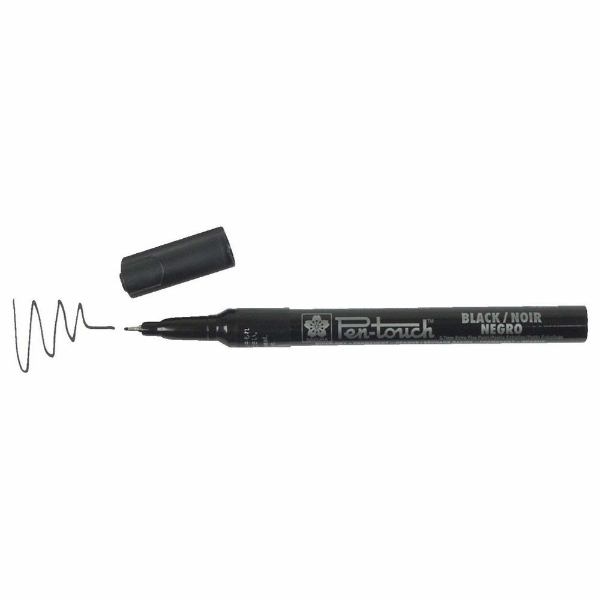 Sakura Pen Touch Extra Fine Marker Black 0.7mm