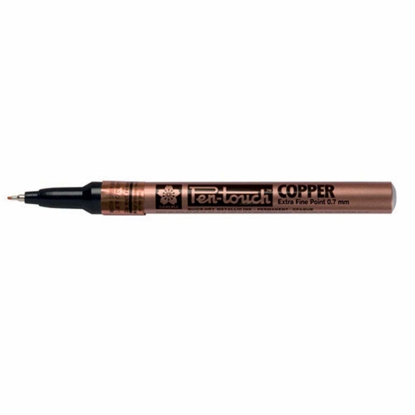 Picture of Sakura Pen Touch Extra Fine Point Marker Pen - Copper (0.7mm)