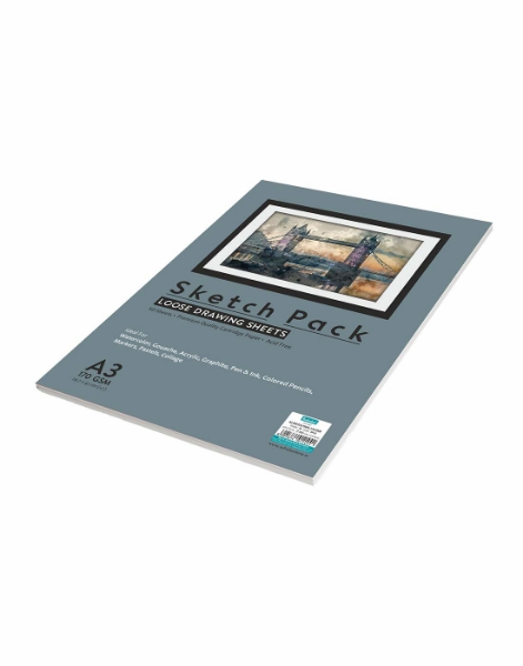 Picture of Scholar A3 170Gsm Sketch Drawing Sheets Pack Of 50Sh