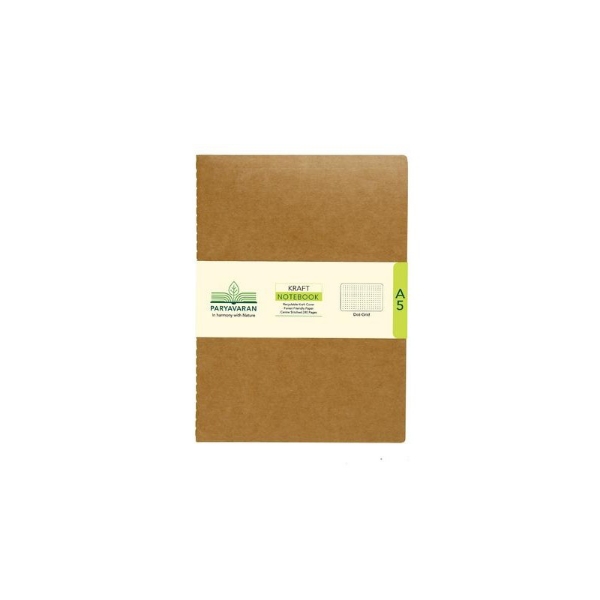 Picture of Scholar A5 Kraft Dot Notebook 80Pgs