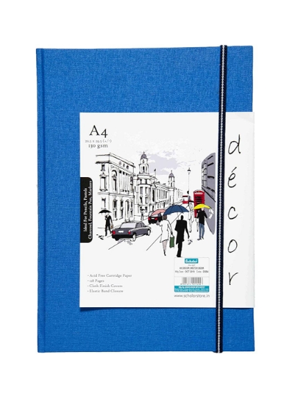 Picture of Scholar Decor Sketch Book A4 130Gsm 128Pag