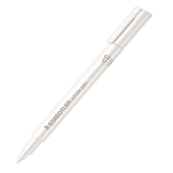 Picture of Staedtler Metallic Marker White Pen - 1.2mm (8323 - 0)