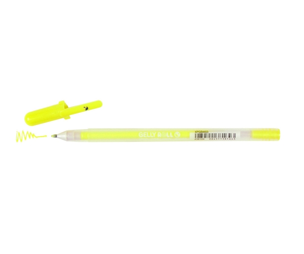 Picture of Sakura Gelly Roll Moonlight Pen - Fluoro Yellow (403)