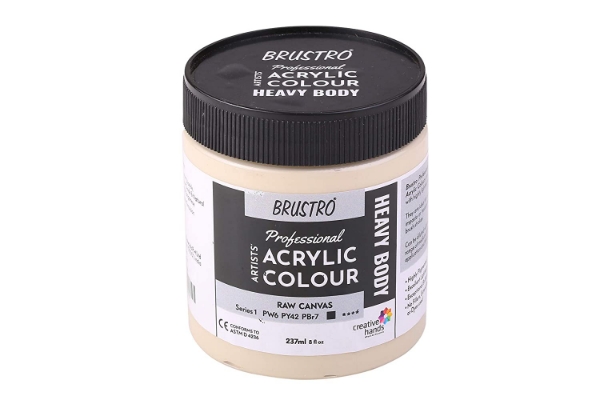 Picture of Brustro Heavy Body Acrylic Burnt Umber 237ML-Sr1
