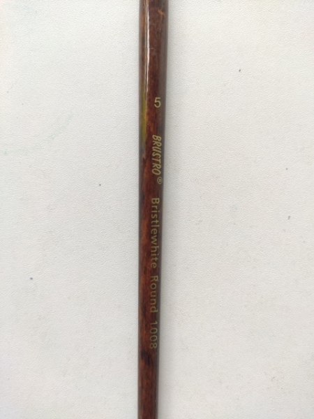 Picture of Brustro Sr-1008 White Bristle Round Brush No.5