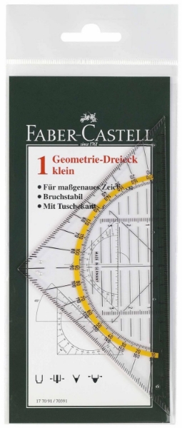 Picture of Faber Castell Set Square Small-177091
