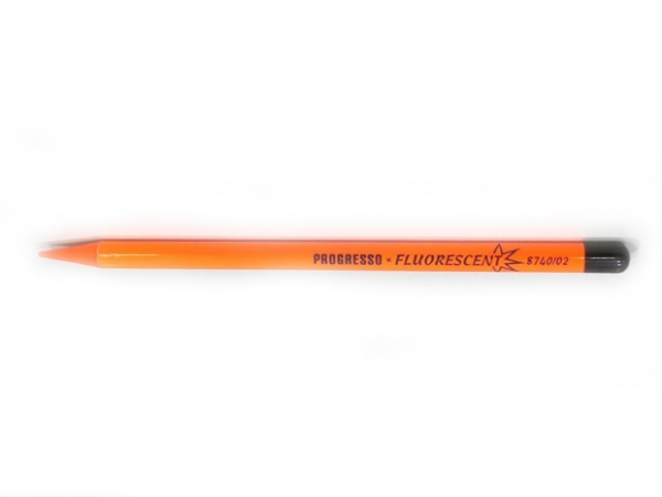 Picture of Kohinoor Fluorescent Colour Pencil Orange (02)