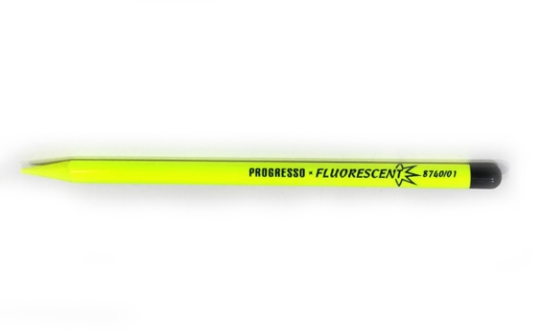 Picture of Kohinoor Fluorescent Colour Pencil Yellow (01)