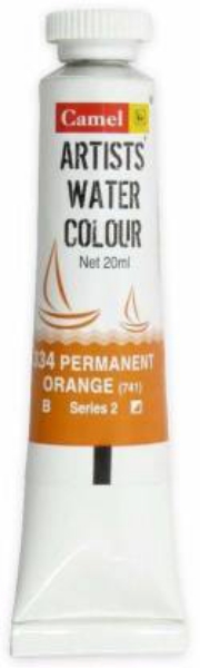 Picture of Camlin Artist Watercolour 20ml - SR2 Permanent Orange
