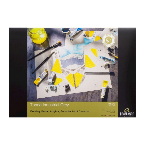 Picture of Royal Talens Toned Industrial Grey 180Gsm 50 Sheets A3