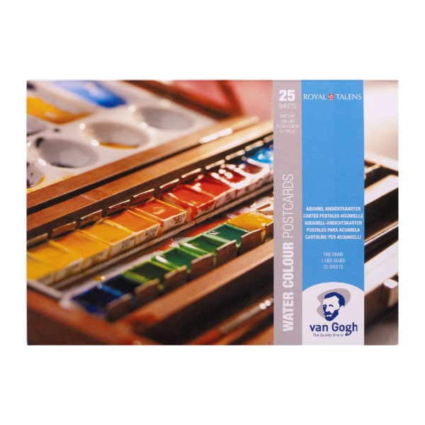 Picture of Van Gogh Watercolor Postcard, 10.5 x 14.8 cm, 300 gsm, 25 pages