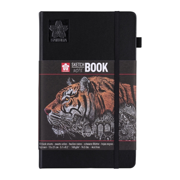 Picture of Sakura Black Sketch Book - 13x21"