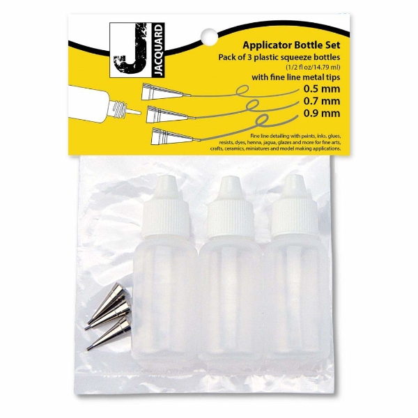 Picture of Jacquard Applicator Bottle Set with 3 Applicator Bottle + 3 Metal Tips