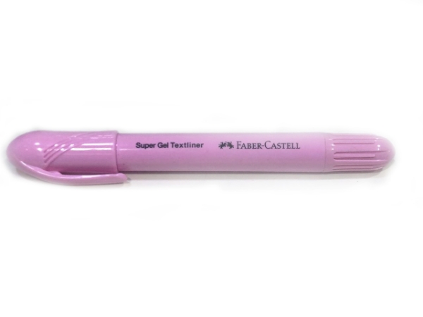 Picture of Faber Castell Super Gel Textliner - Pastel Pink