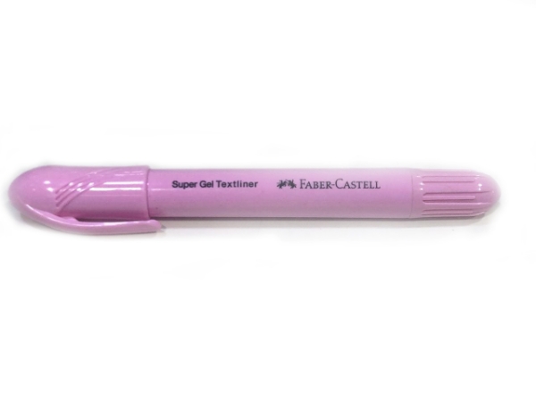 Faber Castell Super Gel Textliner Pastel Pink