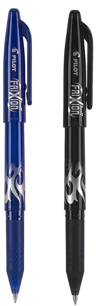 Picture of Pilot Frixion Fine Ball Pen 0.7mm Black/Blue