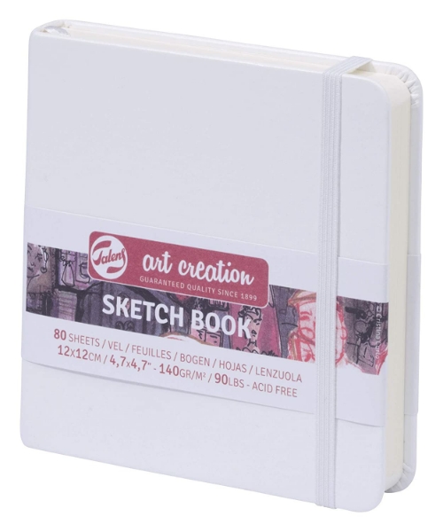 Picture of Art Creation Sketch Book White 12X12cm 140Gsm