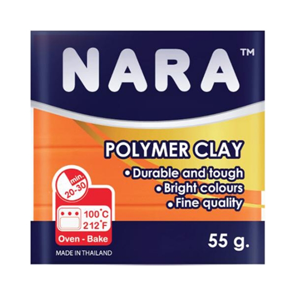 Picture of Nara Polymer Clay Neon Orange 55g