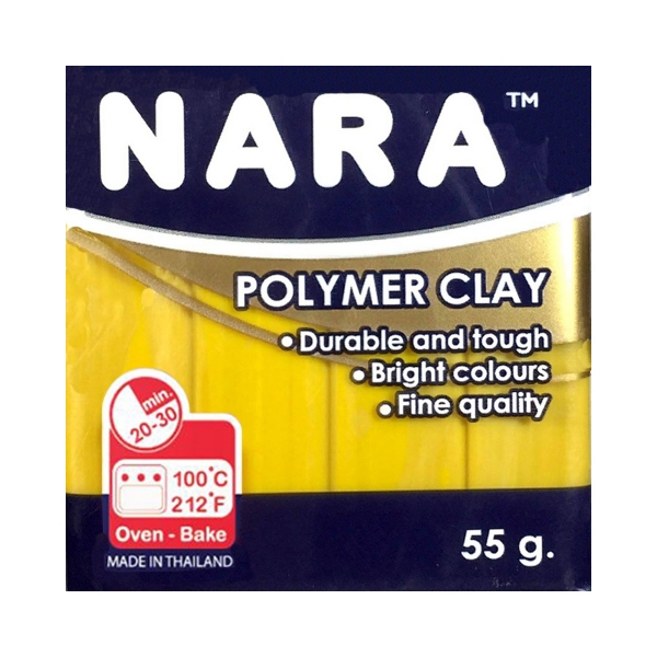 Picture of Nara Polymer Clay Canary Yellow 55g