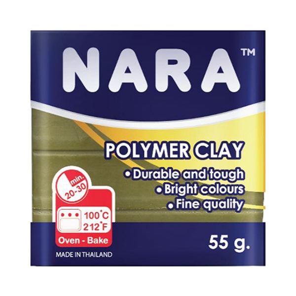 Picture of Nara Polymer Clay Dark Olive 55g