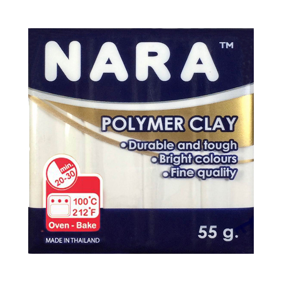 Nara Polymer Clay White 55g