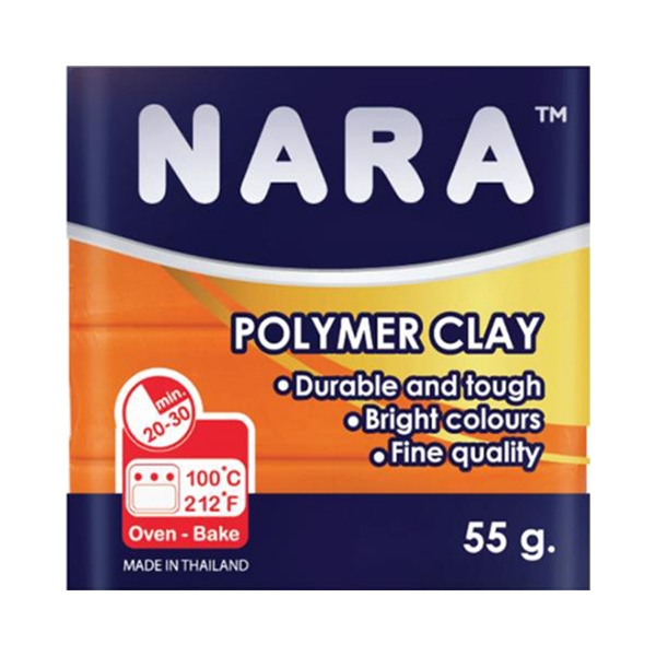 Picture of Nara Polymer Clay Orange 55g