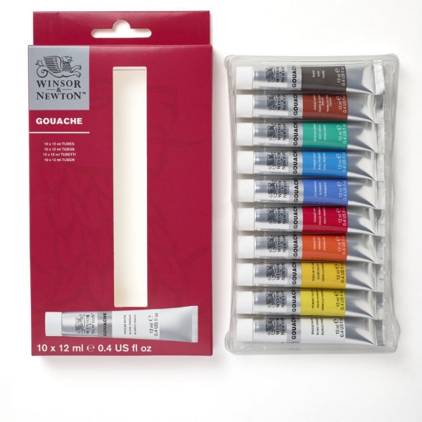 Picture of Winsor & Newton’s Gouache Colour Set 10x12ml