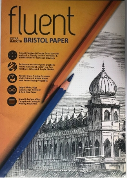 Picture of Anupam A4 Fluent Extra Smooth Bristol Paper (200Gsm)