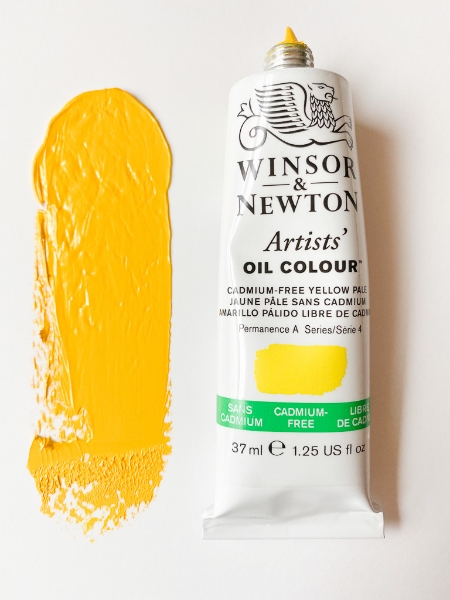 Picture of Winsor & Newton Artist Oil Colour - Cadmium Free Yellow Pale - Series 4 (37ml)