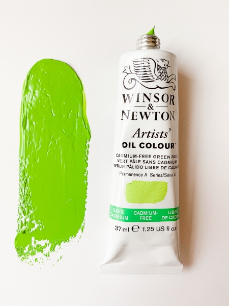 Picture of Winsor & Newton Artist Oil Colour - Cadmium Free Green Pale - Series 4 (37ml)