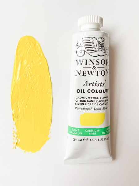 Picture of Winsor & Newton Artist Oil Colour - Cadmium Free Lemon - Series 4 (37ml)