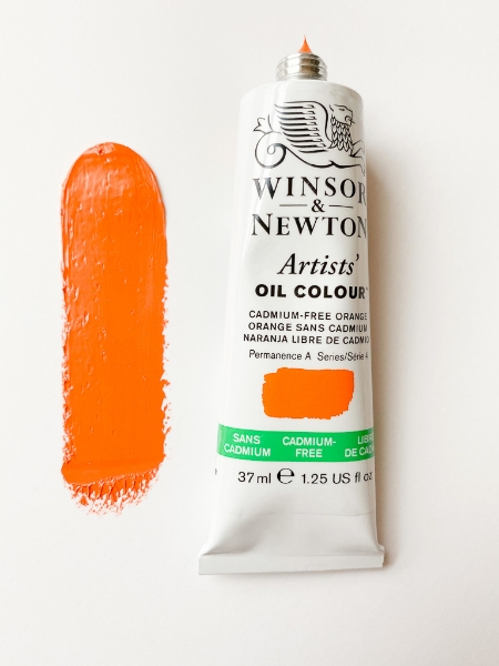 Picture of Winsor & Newton Artist Oil Colour - Cadmium Free Orange - Series 4 (37ml)