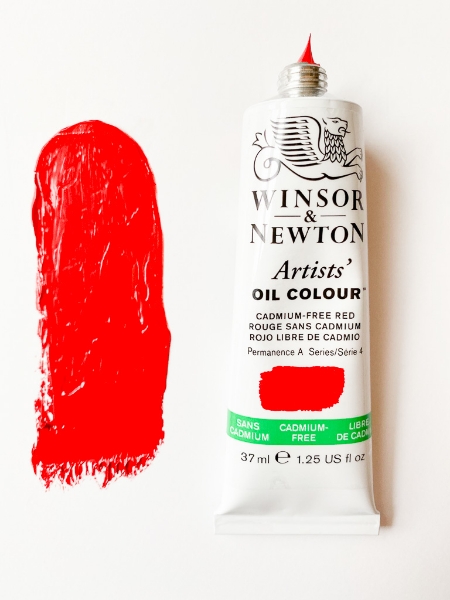 Picture of Winsor & Newton Artist Oil Colour - Cadmium Free Scarlet - Series 4 (37ml)